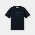 Camiseta Negra Cotton Jersey Negro Stone Island