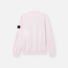 Sudadera Organic Cotton Fleece Rosa Stone Island