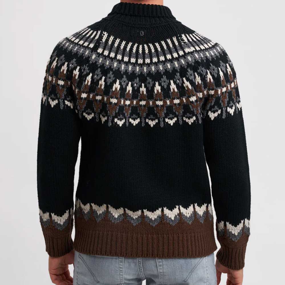 Jersey cuello alto Dolcevita M00983U 999 Dondup