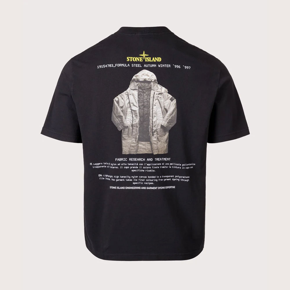 MC 2100037 Organic Cotton Jersey Stone Island T-shirt - Miralles 1986 MC 2100037 Organic Cotton Jersey Stone Island T-shirt - Miralles 1986
