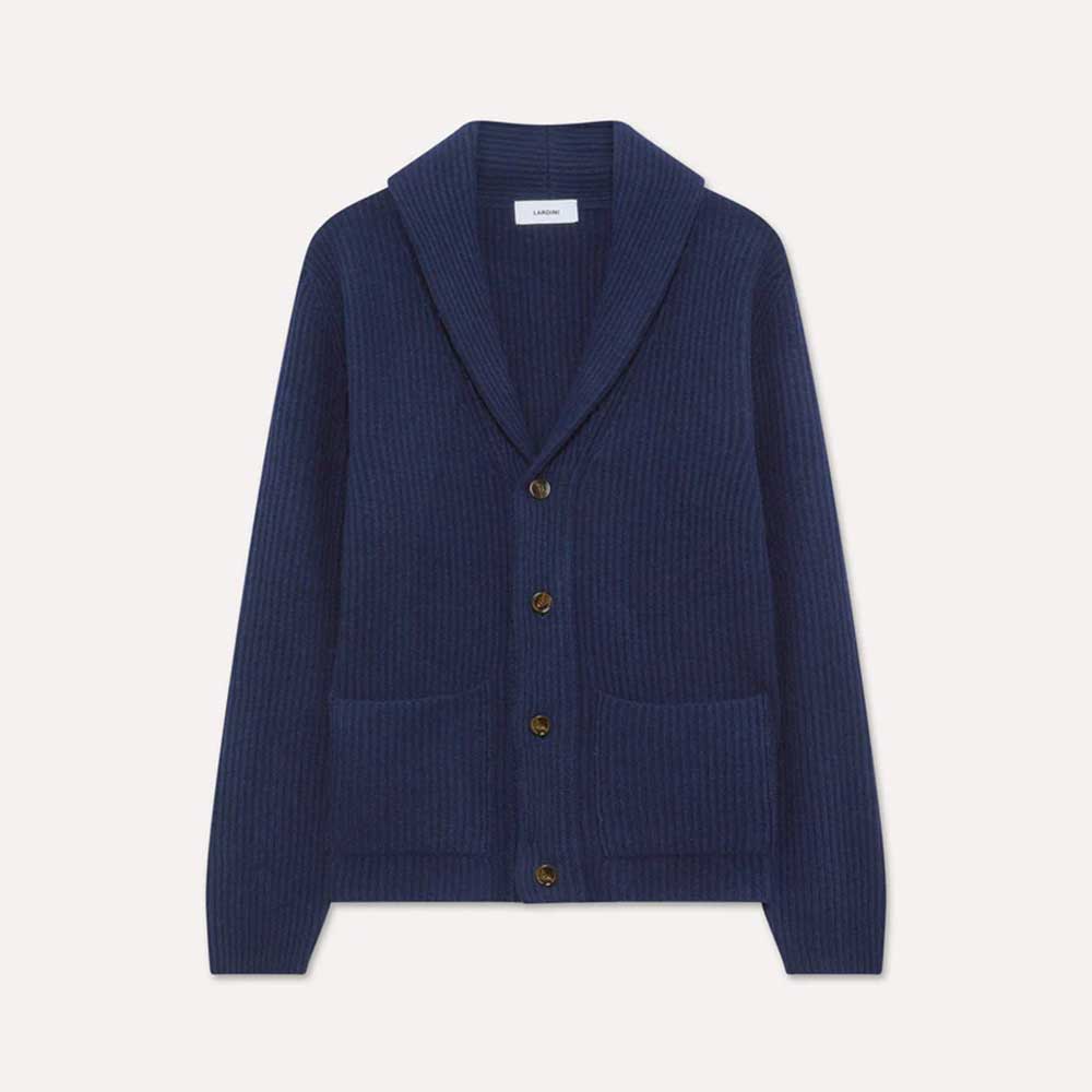 Cardigan para hombre azul Lardini AALMML440AA65040-850
