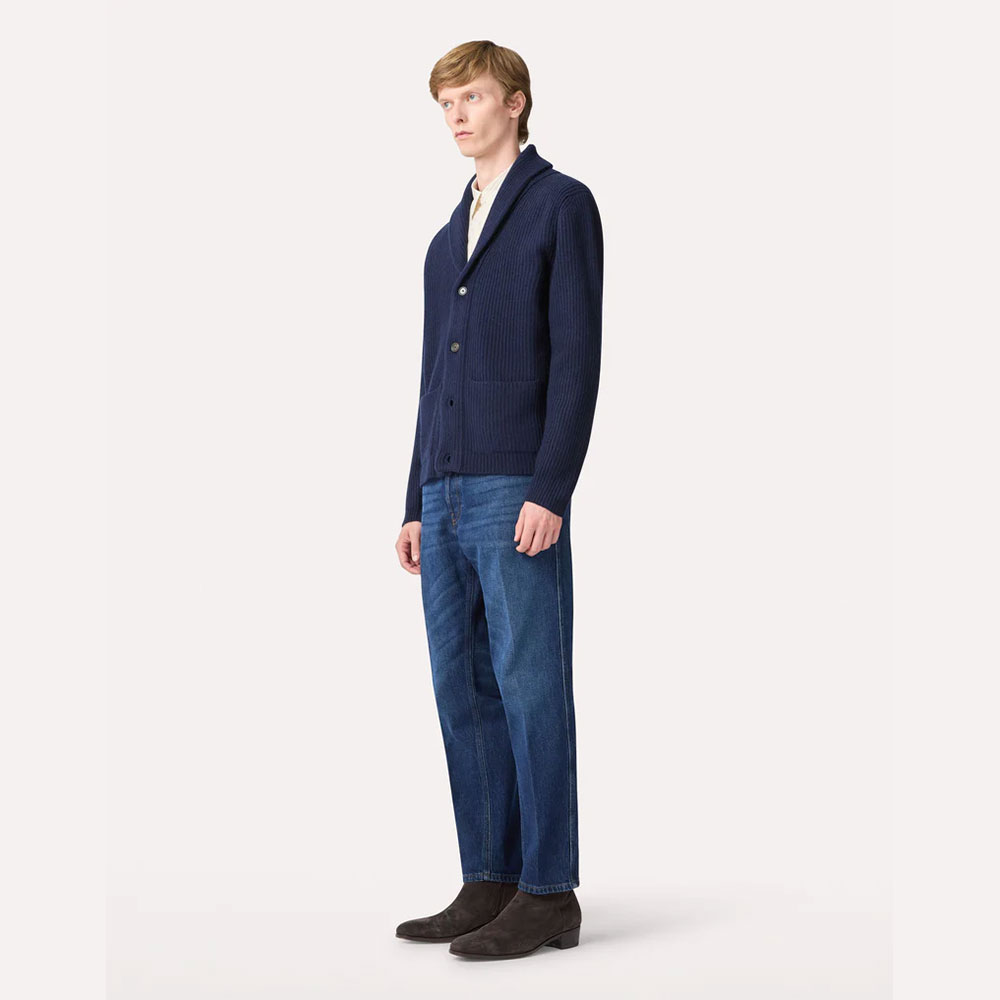 Cardigan para hombre azul Lardini AALMML440AA65040-850