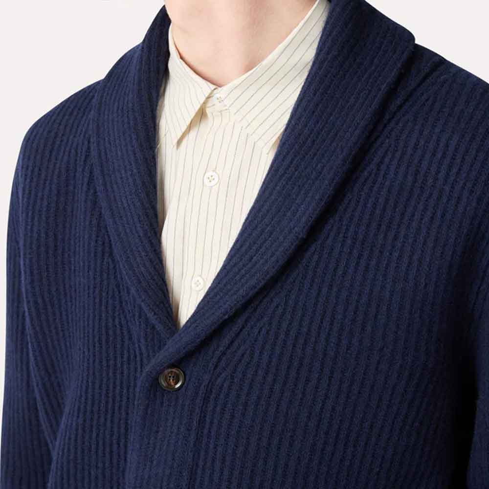 Cardigan para hombre azul Lardini AALMML440AA65040-850