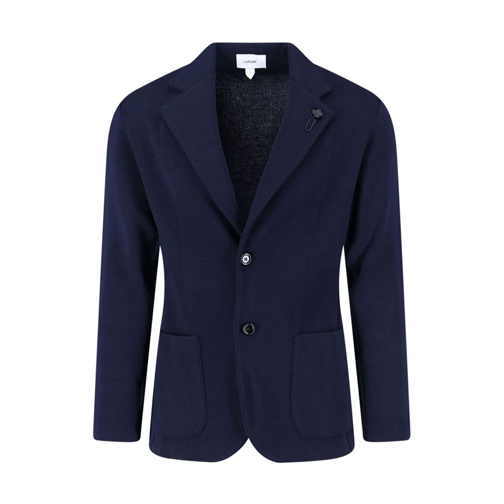 Chaqueta Punto Hombre CNCLJM56 en 100% Lana Virgen Lardini