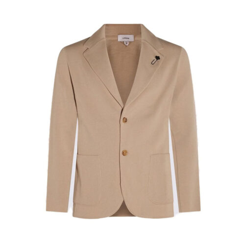 Chaqueta Punto Hombre CNCLJM56 en 100% Lana Virgen Lardini