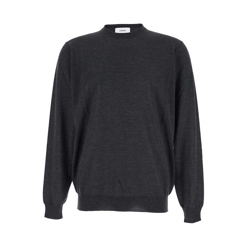Jersey-Hombre-CNLMML436-en-100-%-Lana-Virgen-2 Jersey Hombre CNLMML436 en 100 % Lana Virgen Gris Lardini