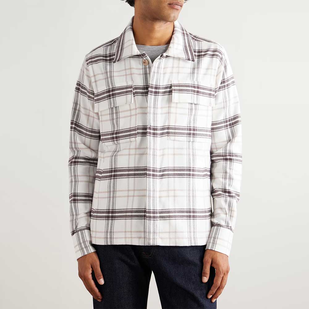 Camisa hombre L75CAML05 Beige Eleventy Milano Eleventy Milano AW25