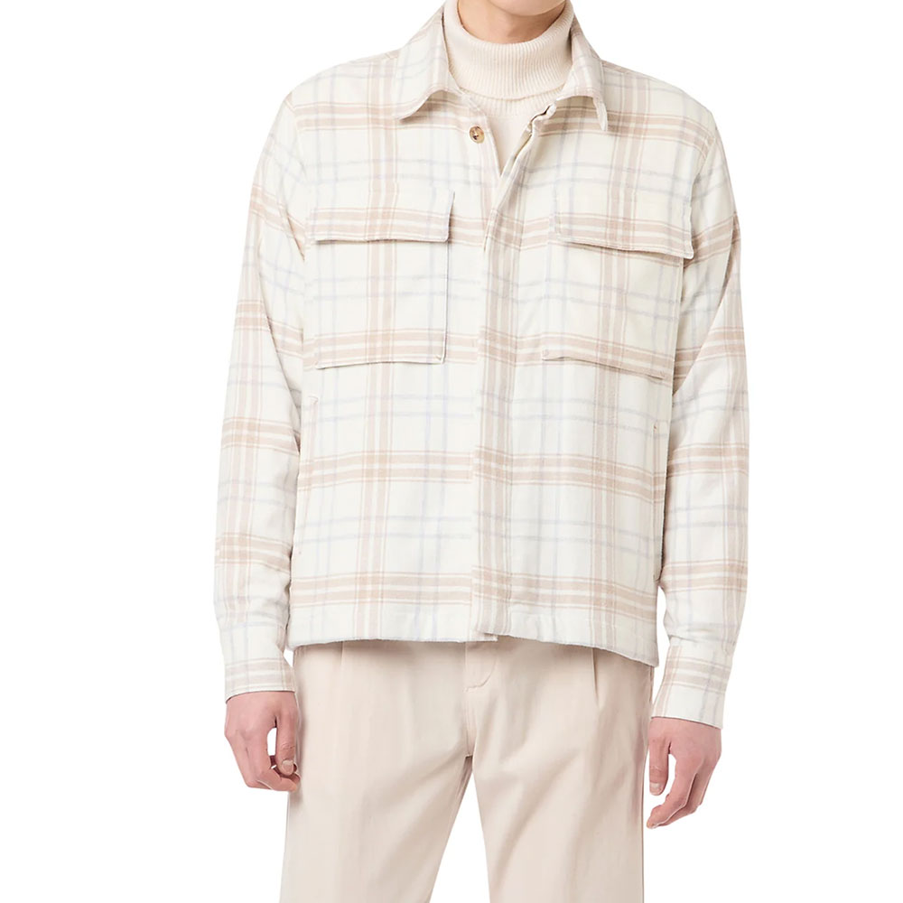 Camisa hombre L75CAML05 Beige Eleventy Milano