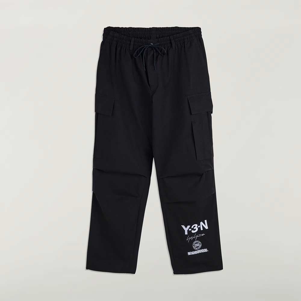 PANTALON_DE_DISENO_TIPO_CARGO_Y-3_NBHD_Negro_JW7003_01 Pantalón Cargo Negro JW7003 Y-3 x NEIGHBORHOOD