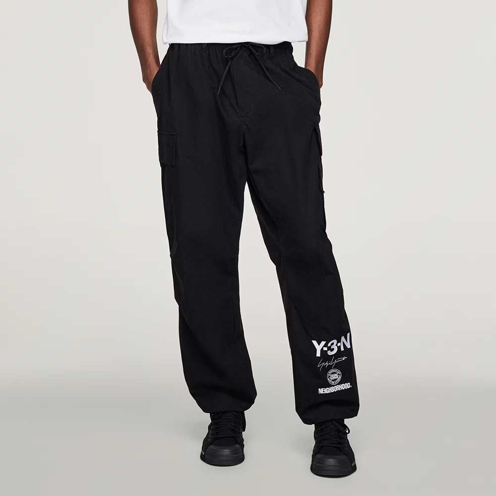 Pantalón Cargo Negro JW7003 Neighborhood × Y-3
