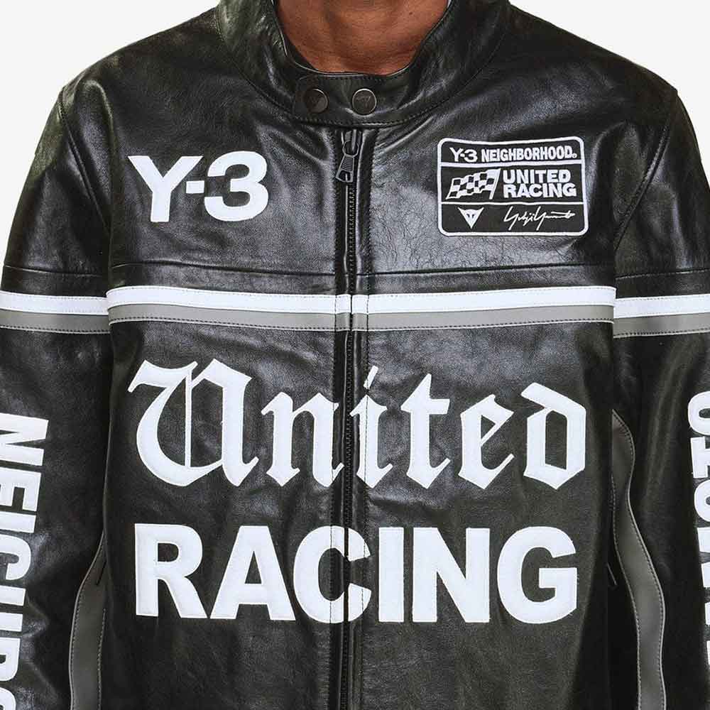 Chaqueta Black Leather Racer KR1364 Y-3 x NEIGHBORHOOD