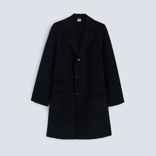 Abrigo Franz Lana Doble Azul Marino Aspesi