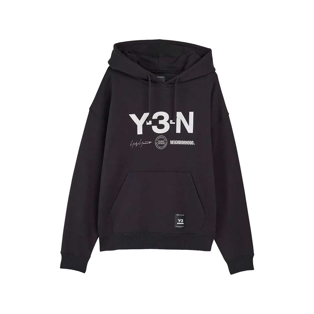 Sudadera Graphic Hoodie Negra JW7001 Neighborhood × Y-3