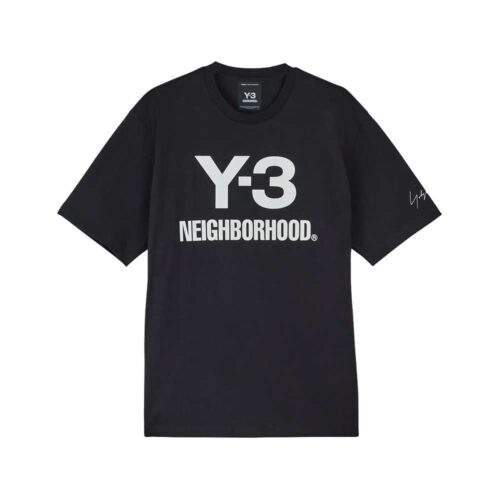 Camiseta JW6999 Logo Black Y-3 x NEIGHBORHOOD