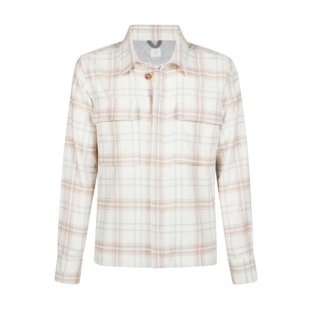 Camisa hombre L75CAML05 Beige Eleventy Milano