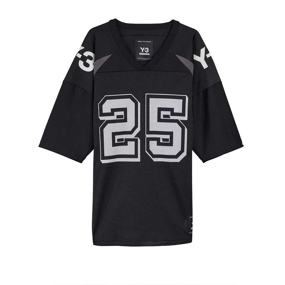 Camiseta JW6997 Football Jersey Black Neighborhood × Y-3