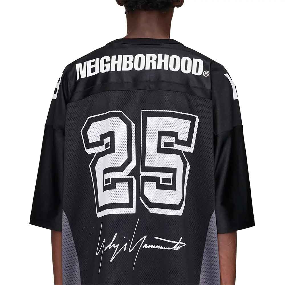 Camiseta JW6997 Football Jersey Black Neighborhood × Y-3