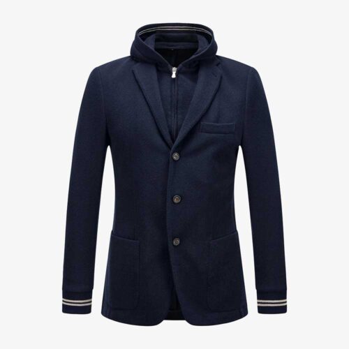 Chaqueta híbrida de algodón con capucha L70GIAK01BT Eleventy Milano Eleventy Milano AW25