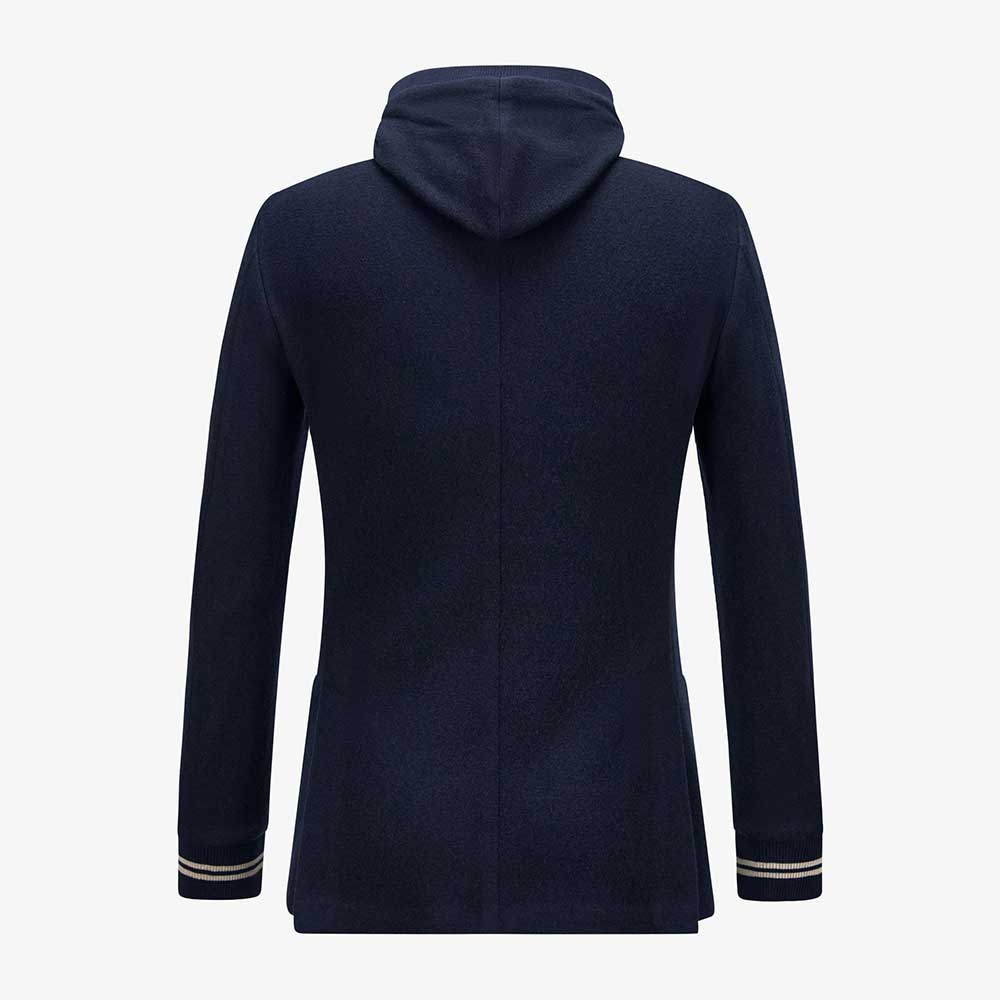 Chaqueta híbrida de algodón con capucha L70GIAK01BT Eleventy Milano