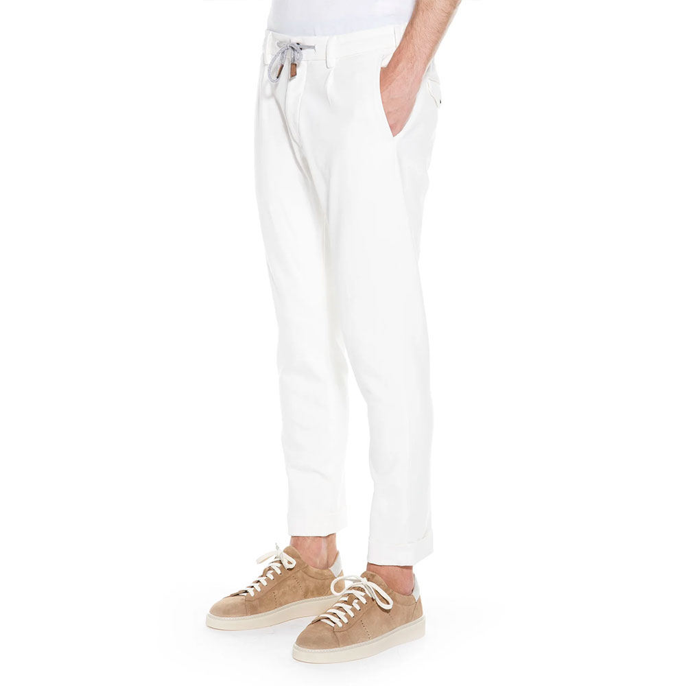 Pantalón L75PANG03 blanco Eleventy Milano