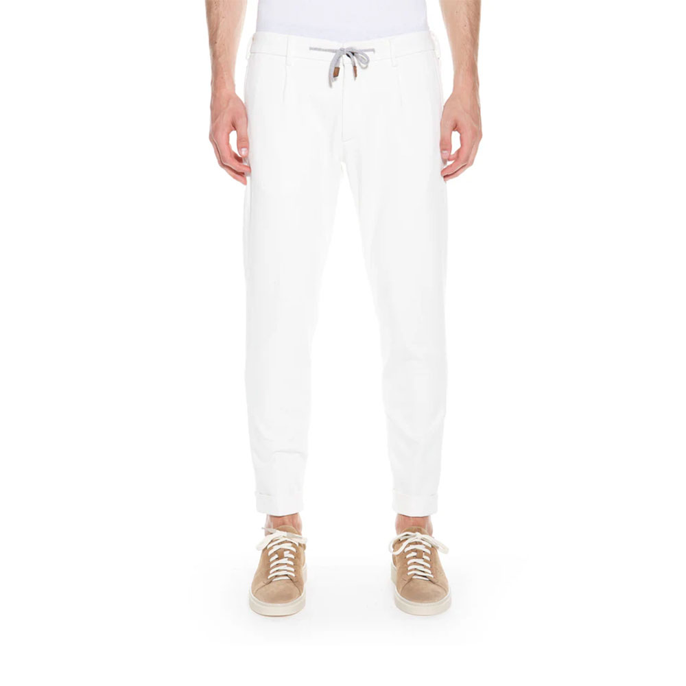 Pantalón L75PANG03 blanco Eleventy Milano