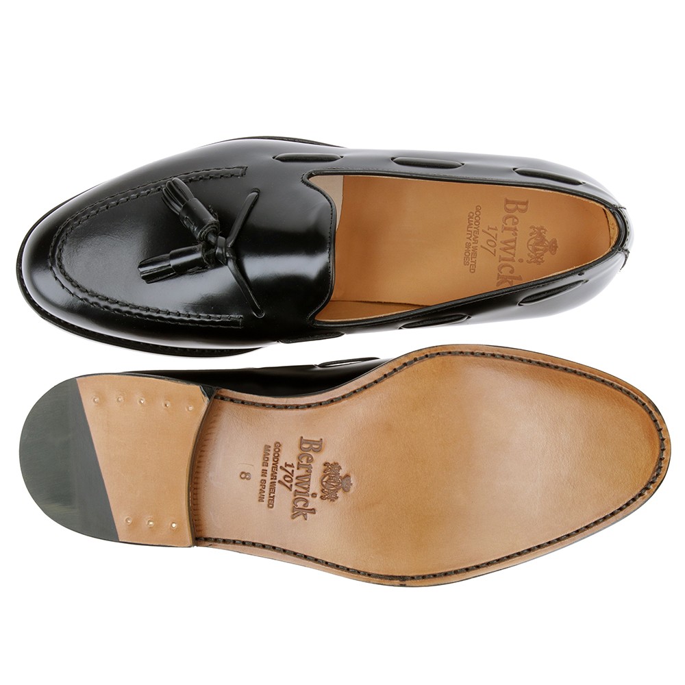 Zapatos 8491-K3 Roise Negro Berwick 1707