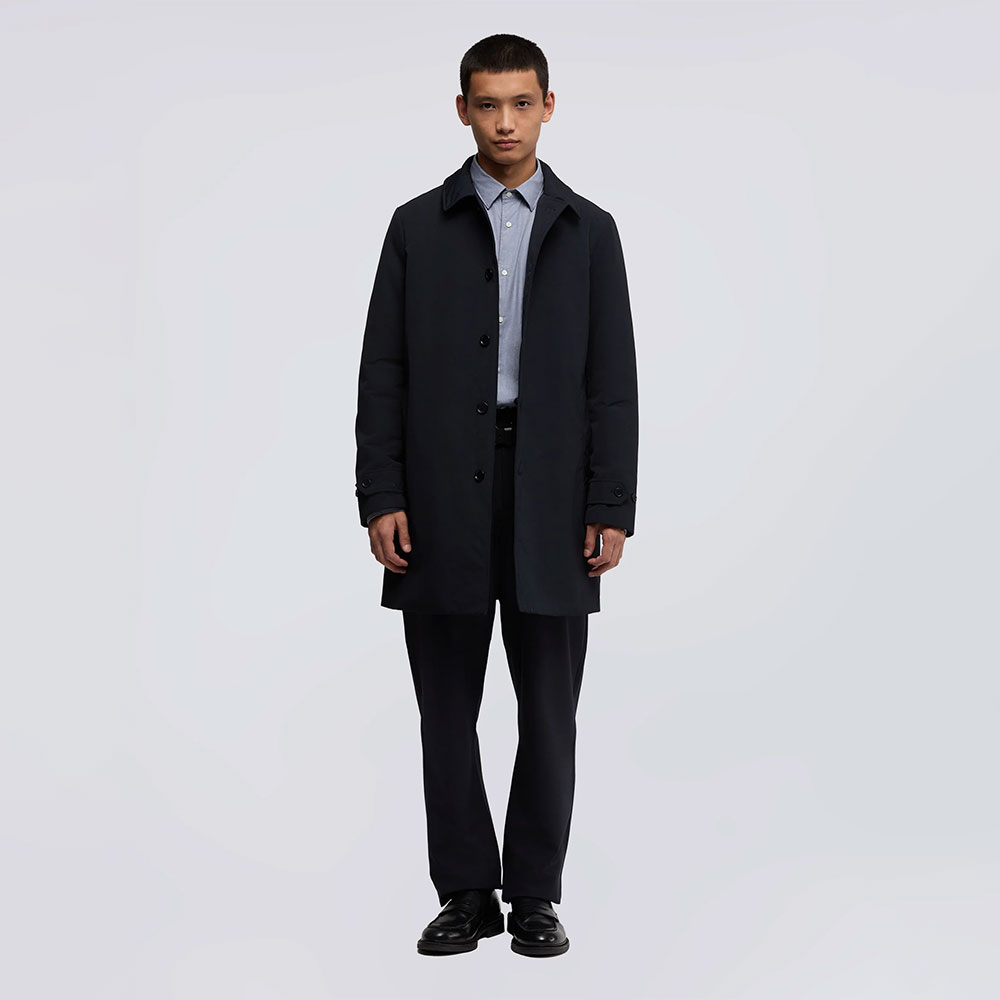 Chaqueta impermeable Vodka Le De Mezcla Algodón Aspesi