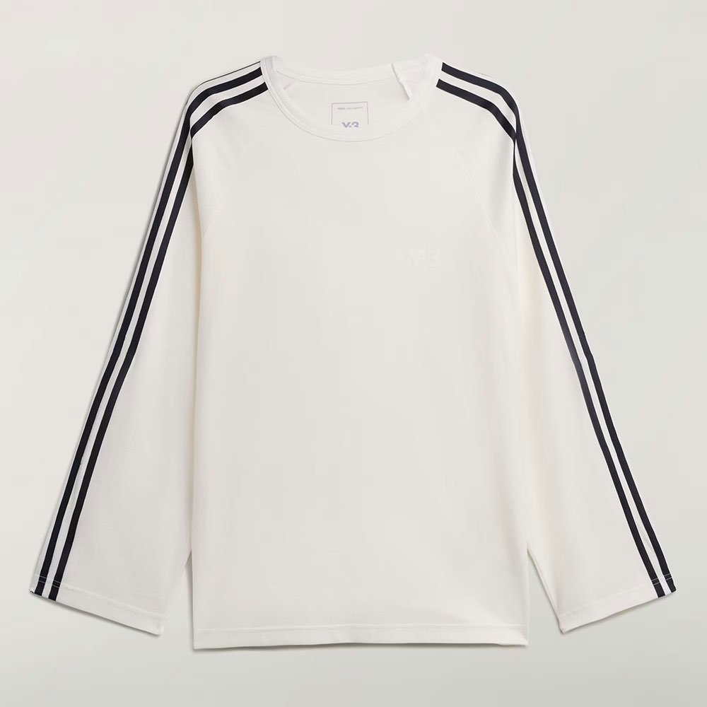 Camiseta_de_manga_larga_3-Stripes_Blanco_JZ0635_Y-3-5 Camiseta manga larga 3 Stripes JZ0635 Y-3