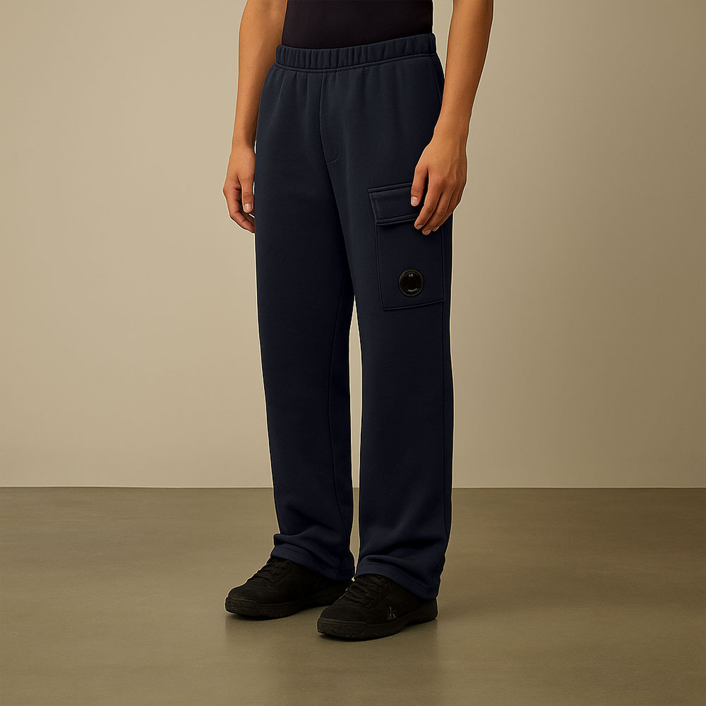 Pantalón Diagonal Raised Fleece Cargo Lens 888 C.P. Company