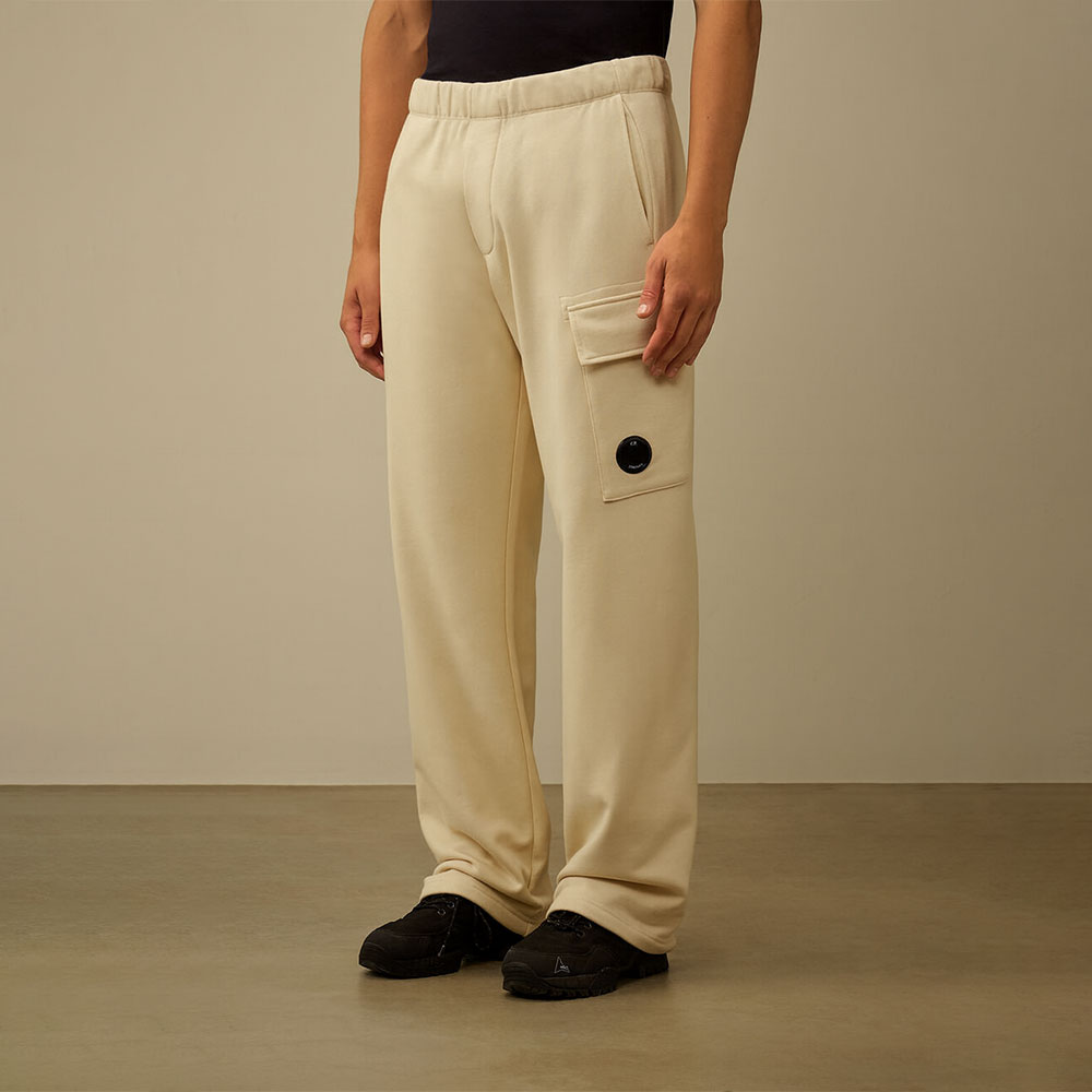 Pantalón sport Diagonal Raised Fleece Cargo Lens C.P. Company