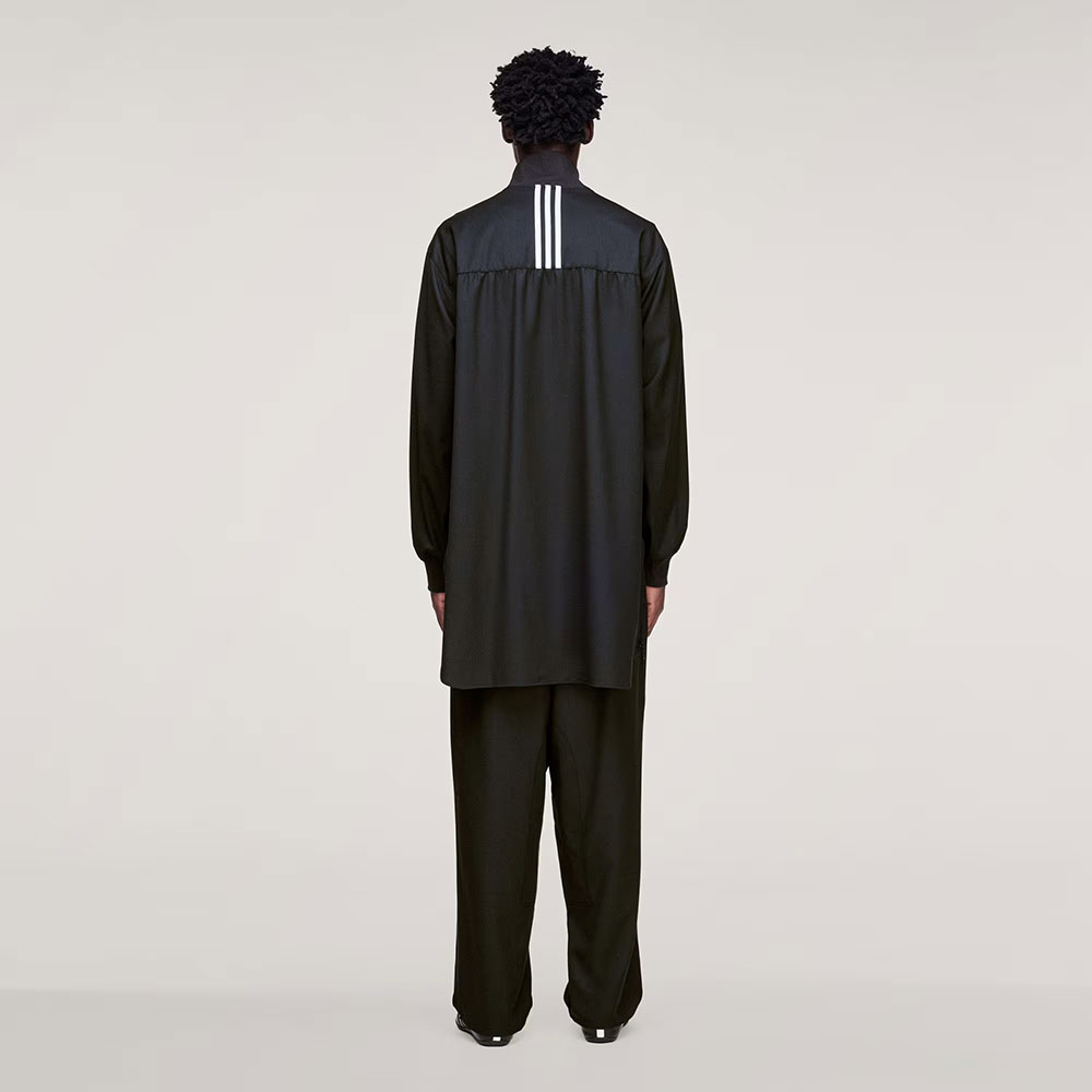 Sudadera larga en lana refinada KG6035 Negra Y-3