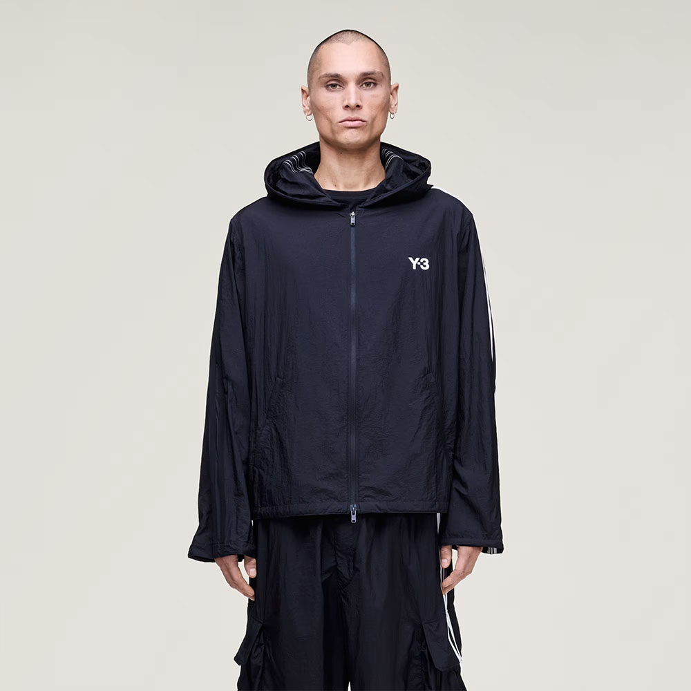 Sudadera Nylon Wired 3 bandas KF1085 Negra Y-3