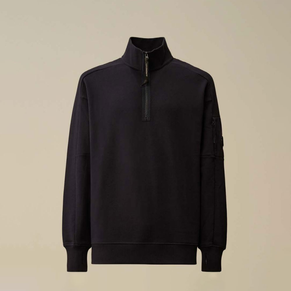 Sudadera Diagonal Raised Fleece Half Zip C.P. Company