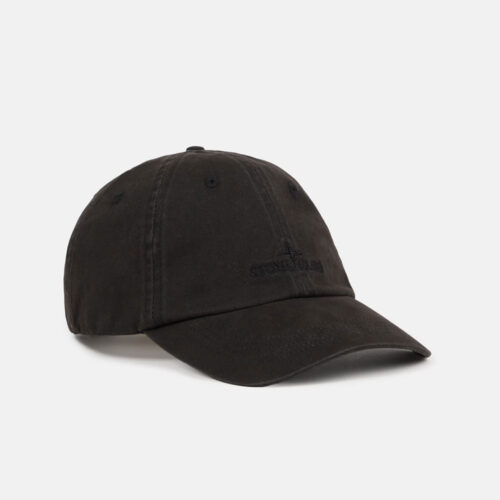 Stone Island 9100002 V0029 Brushed Cotton Gabardine Cap