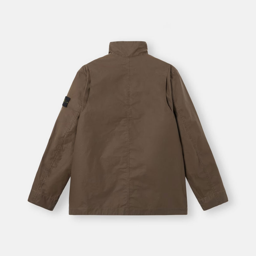 Chaqueta Field Waxed Pigment Cotton Tela 4100024 V007C Stone Island