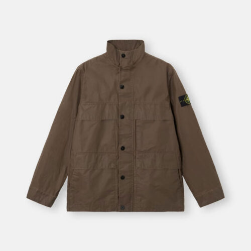 Chaqueta Field Waxed Pigment Cotton Tela 4100024 V007C Stone Island