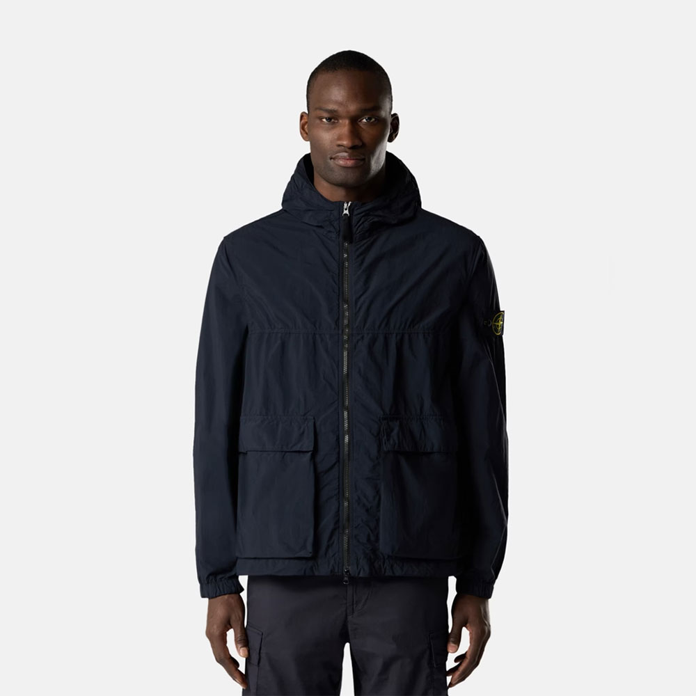 Parka corta capucha tejido hidrófugo nailon Smerigliato-TC 4100112 V0020 Stone Island
