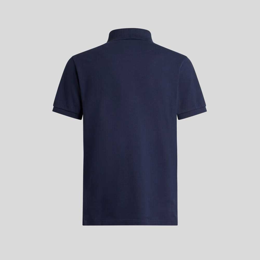 Polo de piqué algodón con bordado pegaso AU135 B0065 Etro