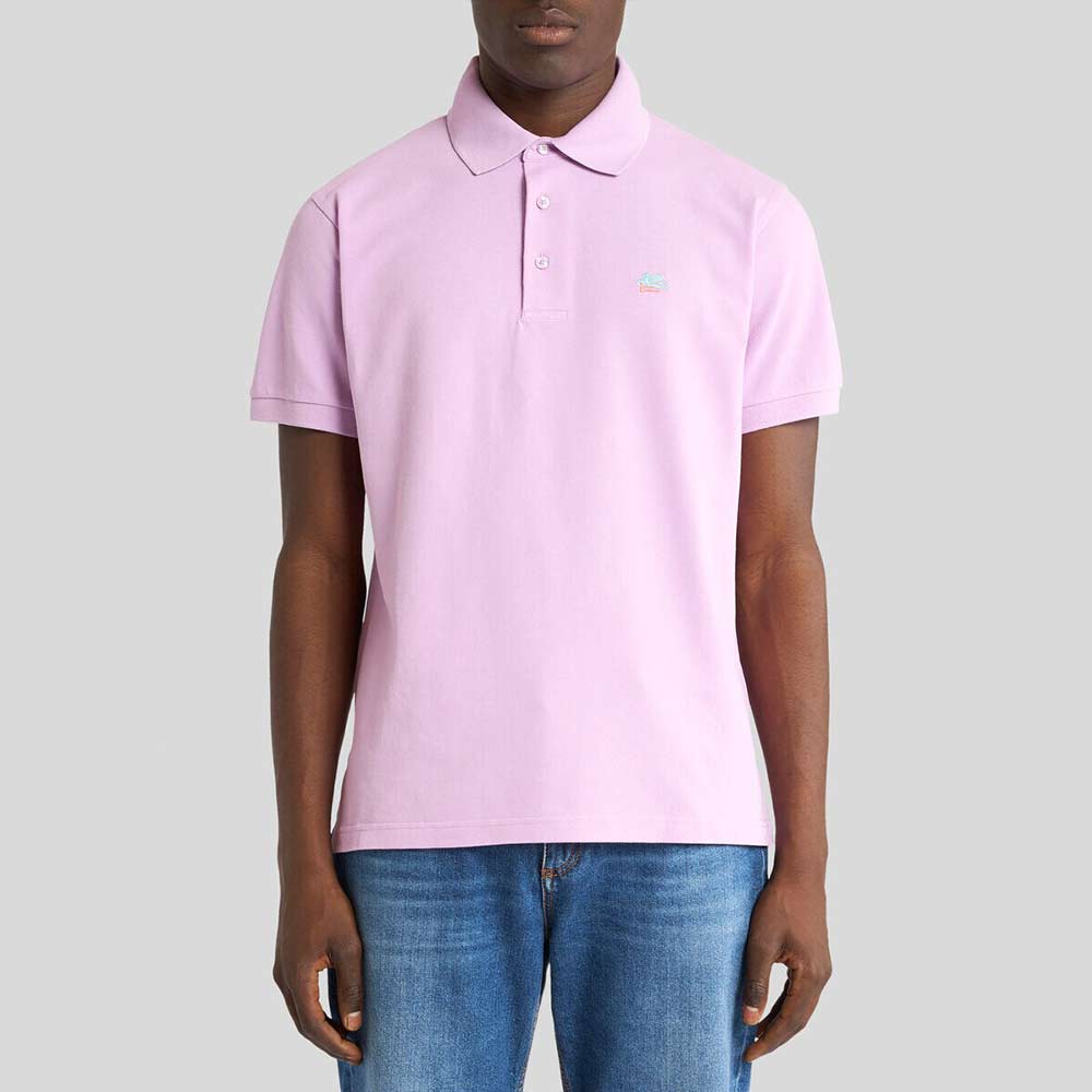 Polo de piqué algodón AU135 F0463 Etro