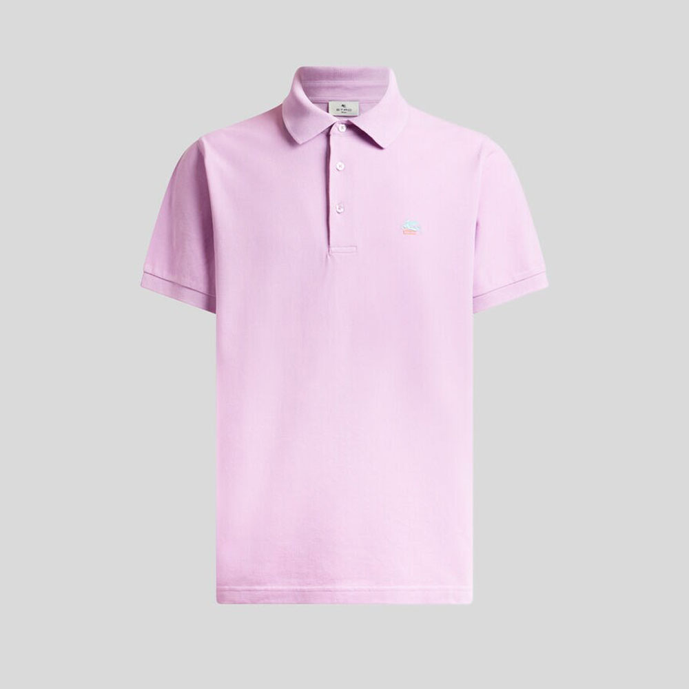 Polo de piqué algodón AU135 F0463 Etro
