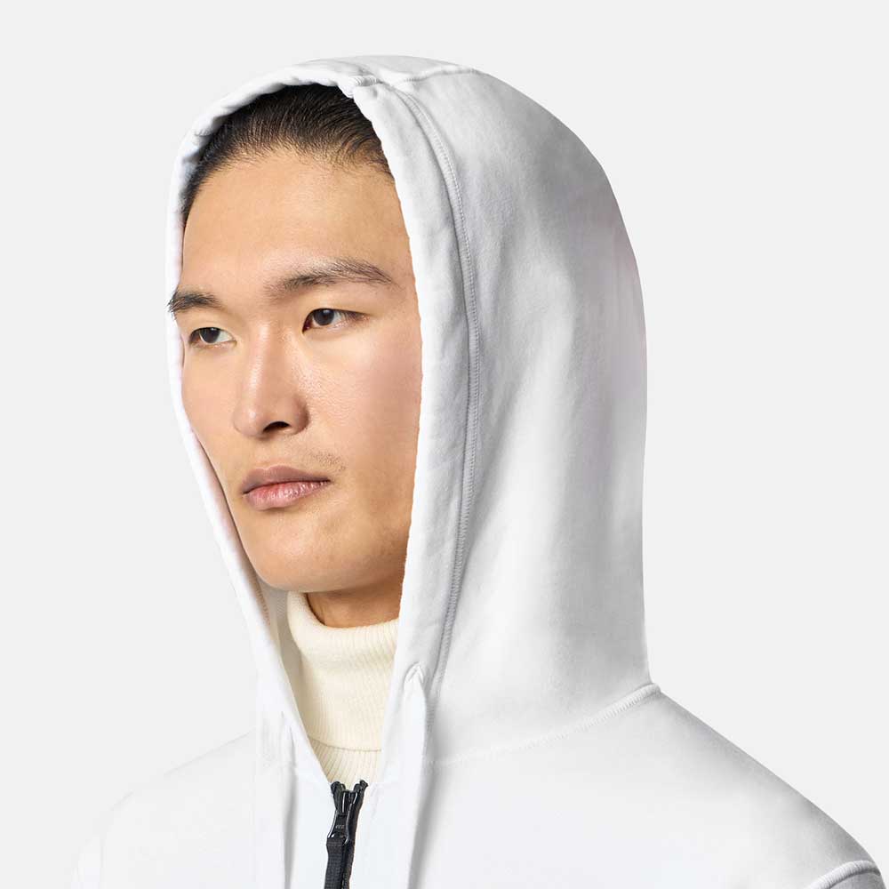 Sudadera con Capucha Blanca 6100061 V0001 Stone Island