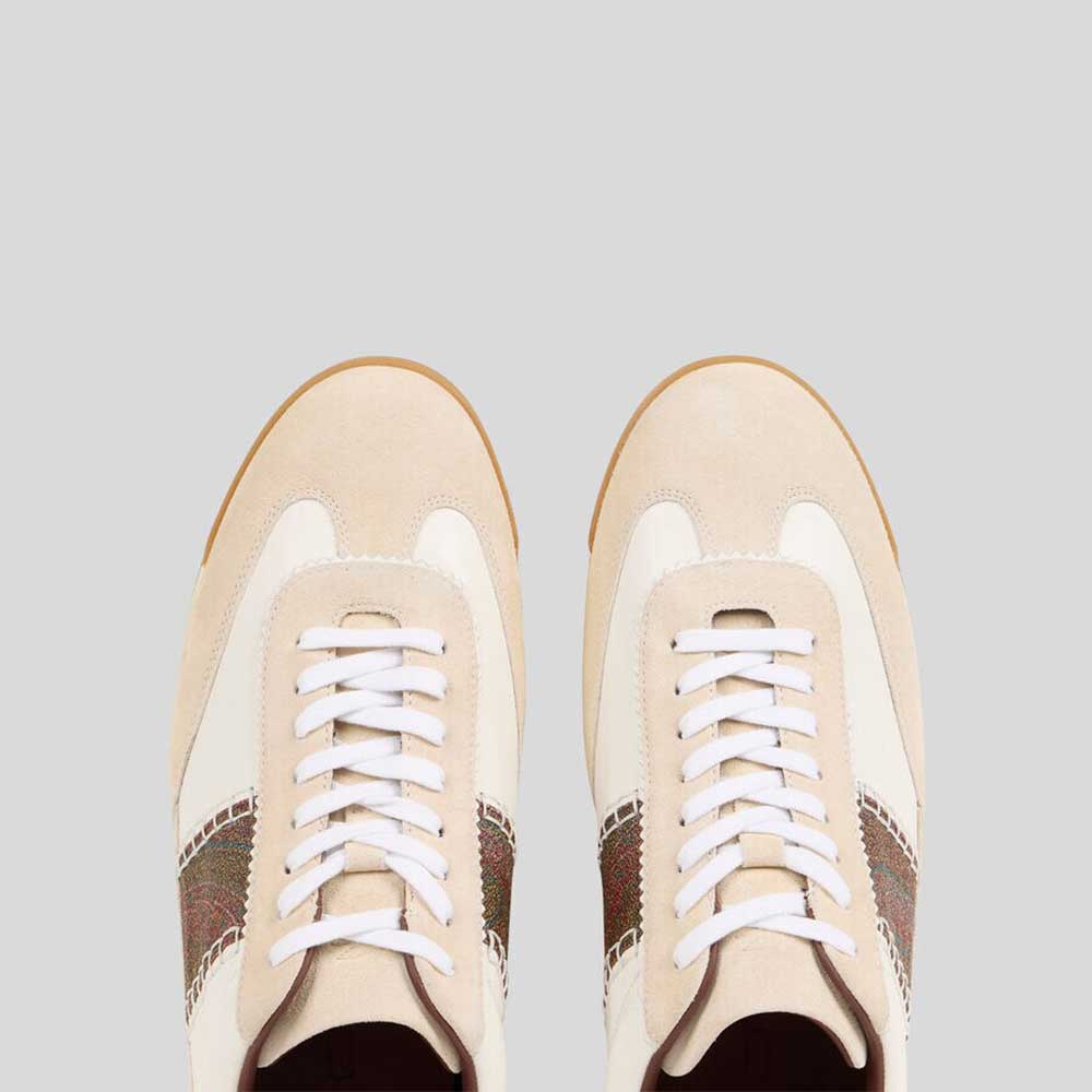 Zapatillas de piel con aplicaciones Arnica AU135 W0001 Etro