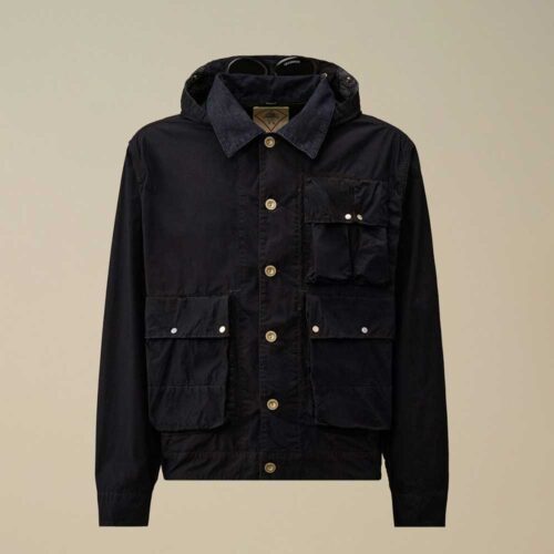 Jacket 50 Fili Indigo Goggle 883 CP Company