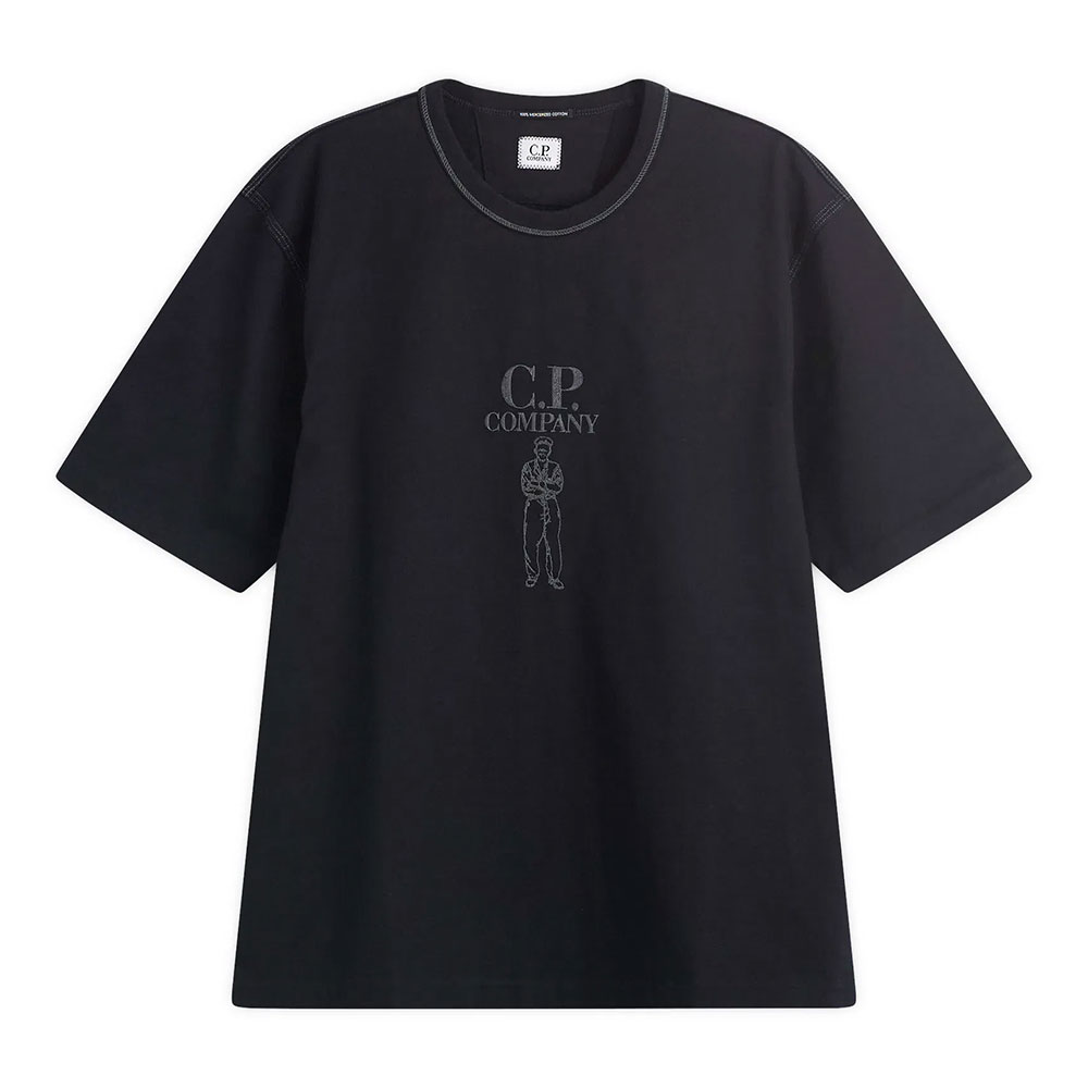 Camiseta de manga corta algodón 30/2 999 C.P. Company