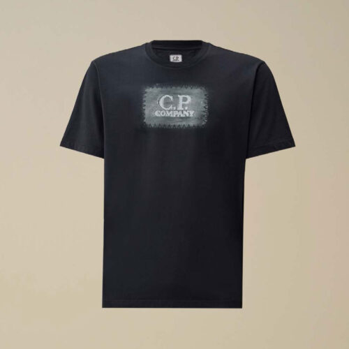 Camiseta 24/1 Jersey Short Sleeve Logo Label 889 C.P. Company