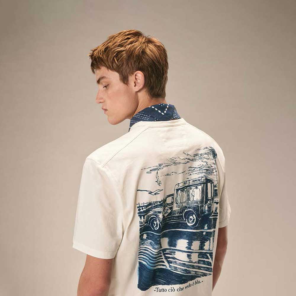 Camiseta manga corta Compact 20/1 Jersey British Logo C.P. Company