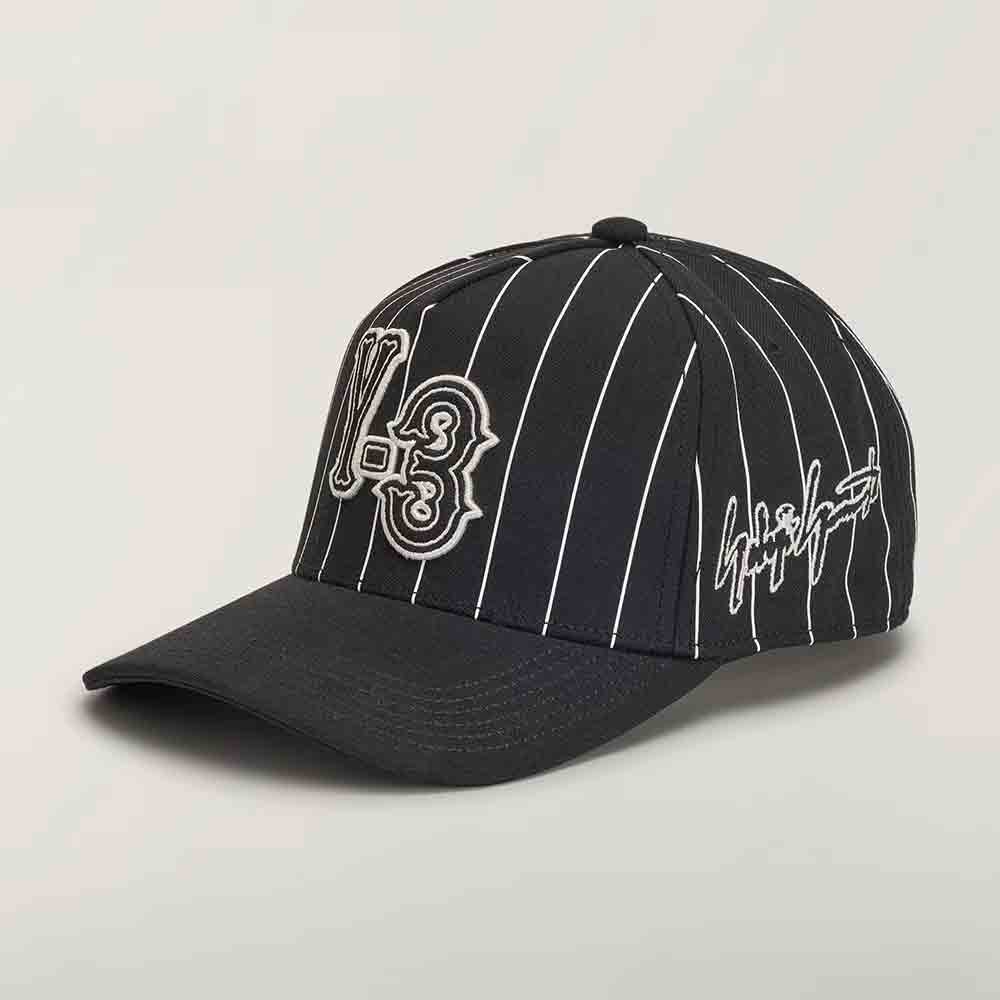 Gorra negra Pinstripe KR8938 Y-3