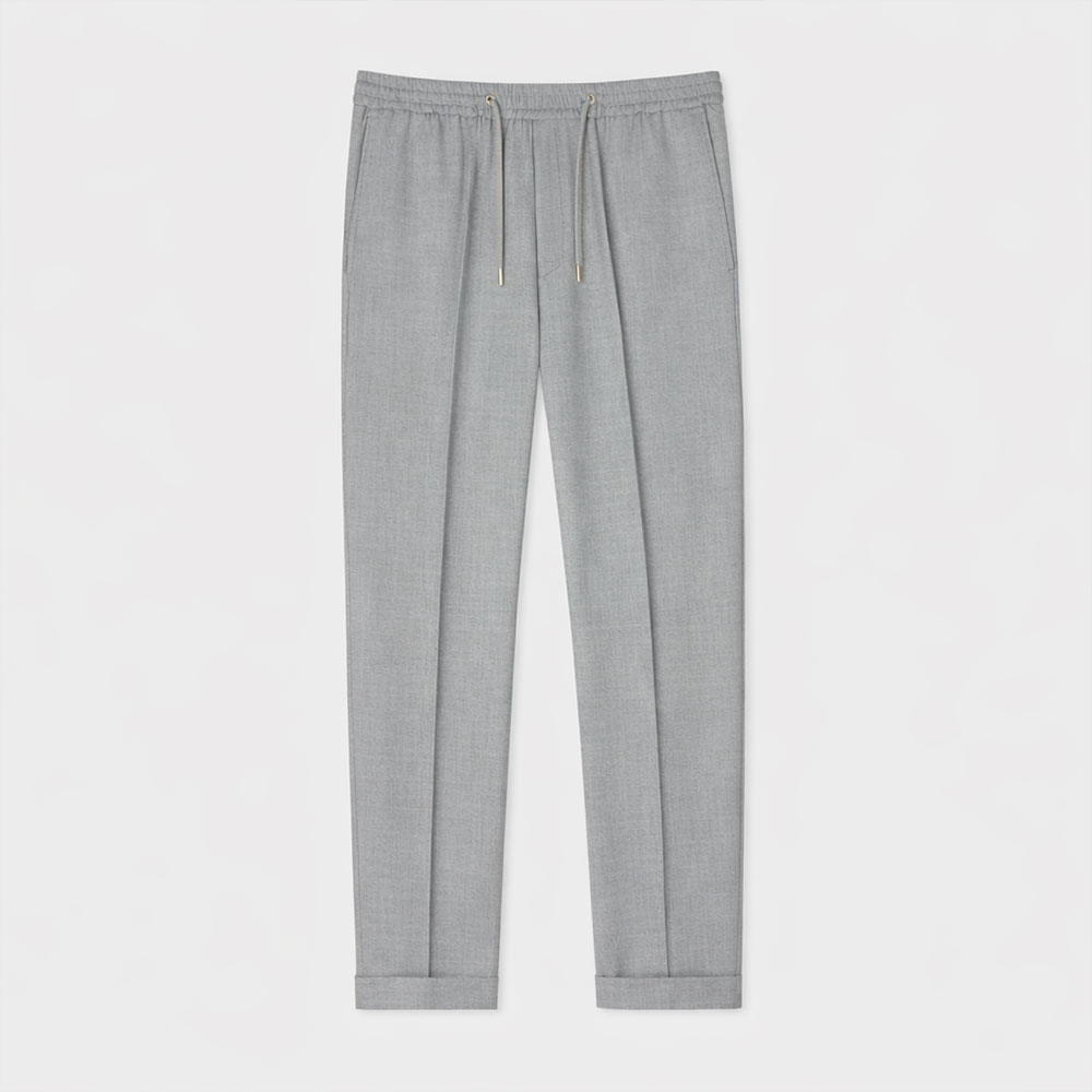 Pantalón gris claro 100% Lana Virgen A suit to Travel In Paul Smith