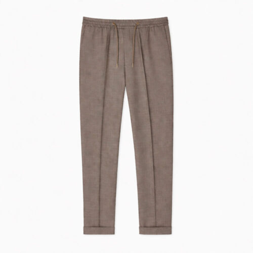 Pantalón marrón 100% Lana Virgen A suit to Travel In Paul Smith