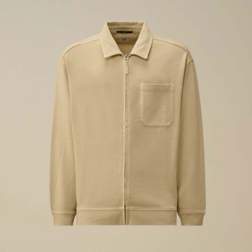 Sudadera con cremallera Combed Jersey 10/2 Boxy C.P. Company